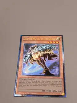 Evil HERO Adusted Gold 1st Edition Prismatic Ultimate Rare RA04-EN029 Yu-Gi-Oh! - Image 1