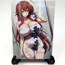 High School DxD Rias Gremory Sexy Hot Anime Waifu Girl Goddess Story Art Card - Image 2