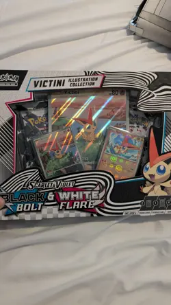 Pokemon Trading Card Unova Victini Illustration Collection Box - Image 1