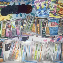 Pokemon Prismatic Evolutions 205X Card Lot NO BASE Pokeballs EX Trainer Holo - Image 5