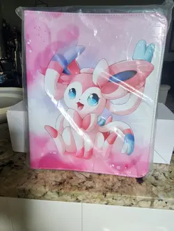 Card Binder for Pokemon Cards Holder Fits 900 Cards w/ 50 Removable Sleeves - Image 1