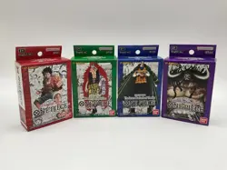 One Piece Card Game Super Prerelease 1st Ed Starter Deck Set *Read Description* - Image 1