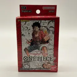 One Piece Card Game Super Prerelease 1st Ed Starter Deck Set *Read Description* - Image 2