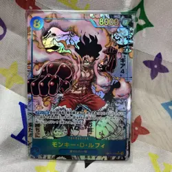 Luffy OP11-118 SEC A manga comic Gear4 Super Parallel One Piece Card From Japan - Image 1