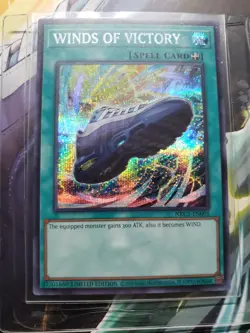 YU-GI-OH! x Nike Winds Of Victory Air Max Muscle 95 Promo Spell Card - Image 2