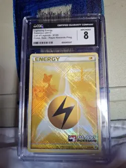 Lightning Energy PLAY! Holo #91/95 Call of Legends Promo Pokemon 2011 LP Card - Image 1