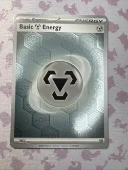 Basic Metal Energy - SVE008 - Pokemon Shrouded Fable Reverse Holo Card NM - Image 1