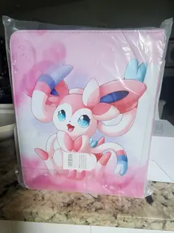 Pokemon Charizard Card Binder TCG 9 Pockets 50 Sleeves Holds 400 New - Image 2