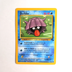 Pokemon TCG Shellder First Edition 1999 Wizards Of The Coast Fossil Card 54 - Image 2