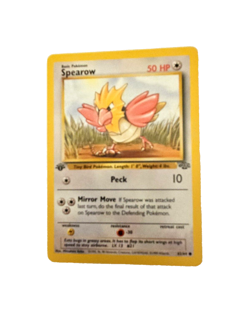 1999 Pokemon TCG Spearow First Edition Wizards Of The Coast Jungle Set Card #39 - Image 2