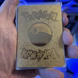 Pokemon Charizard V Evolution - Gold Foil Fan Art Card SMP 26-43 - Image 2
