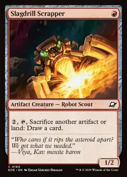 Slagdrill Scrapper MTG Edge of Eternities NM Magic Regular - Image 1