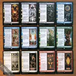 Set of 12 Dominaria Saga Cards *NM* Magic MTG Song Freyalise, Eldest Reborn - Image 2