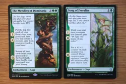Set of 12 Dominaria Saga Cards *NM* Magic MTG Song Freyalise, Eldest Reborn - Image 3