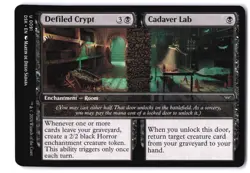 Defiled Crypt // Cadaver Lab U Duskmourn: House of Horror 91 NM MTG Magic - Image 1