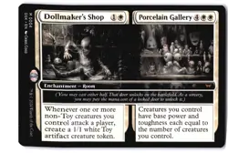Dollmaker's Shop // Porcelain Gallery M Duskmourn: House of Horror 4 NM MTG Magi - Image 1
