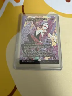 MTG Spider-Man Spider Gwen Web Warrior Borderless Non Foil - Image 1
