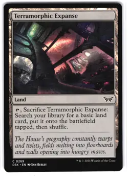 Terramorphic Expanse C Duskmourn: House of Horror 269 NM MTG Magic - Image 1