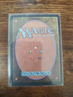 Gaea's Touch The Dark Regular MTG Autographed MARK POOLE 1994 - Image 2