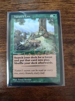 Nature's Lore Portal Regular MTG SIGNED TERESE NIELSEN - Image 1