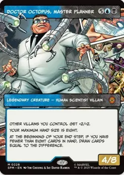 1 x Doctor Octopus, Master Planner - Borderless - Marvel's Spider-Man - LP - MTG - Image 1