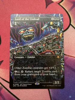 Lord of the Undead (Borderless) Special Guests Regular 0088 Mythic MTG SPG EN NM - Image 1