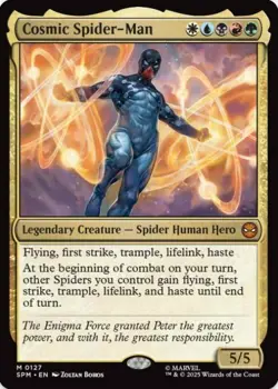 1 x Cosmic Spider-Man - Marvel's Spider-Man - LP - MTG - Image 1