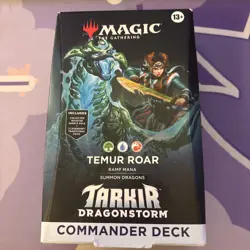 Magic The Gathering: Tarkir Dragonstorm Temur Roar Commander Deck New SEALED MTG - Image 1