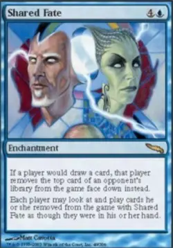Moderate Play, English MTG Regular Shared Fate Mirrodin Magic the Gathering - Image 1