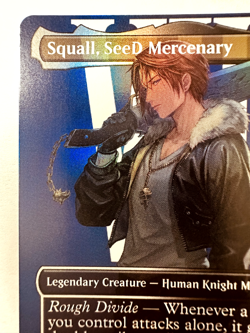 Squall, SeeD Mercenary (Borderless) -Foil Mint/Near Mint MTG 402 - Image 2