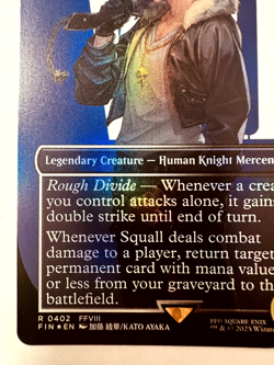 Squall, SeeD Mercenary (Borderless) -Foil Mint/Near Mint MTG 402 - Image 3