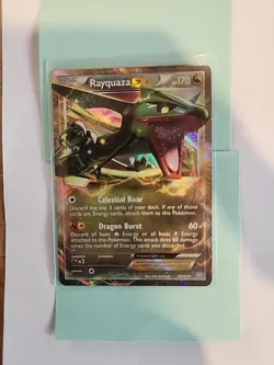 Pokemon TCG Dragons Exalted 85/124 - Rayquaza EX - Ultra Rare - NM 1218#102 - Image 1