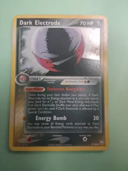 Pokemon Dark Electrode 4/109 Team Rocket Returns Holo Rare LP - Image 1