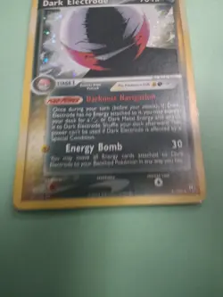 Pokemon Dark Electrode 4/109 Team Rocket Returns Holo Rare LP - Image 2