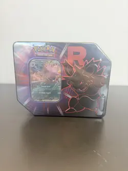 Pokemon Team Rocket Tin [Team Rockets Nidoking EX] - Image 1