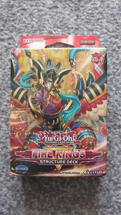 YuGiOh TCG: Fire Kings Revamped Structure Deck : 1st Edition : New and Sealed - Image 1