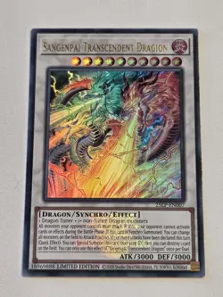 Sangenpai Transcendent Dragion 25LP-EN007 Emblazoned Ultra Rare Yugioh Mint - Image 1