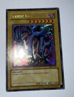 Yugioh Serpent Night Dragon Magic Ruler MRL-103 Secret Rare Original Print (LP) - Image 1