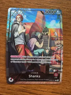 SHANKS OP09-001 Promo Card Holo PSA Limited Edition 2025 MAG One Piece | READ - Image 1