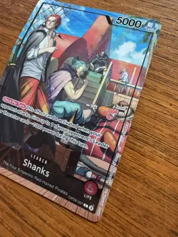 SHANKS OP09-001 Promo Card Holo PSA Limited Edition 2025 MAG One Piece | READ - Image 2