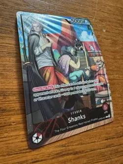 SHANKS OP09-001 Promo Card Holo PSA Limited Edition 2025 MAG One Piece | READ - Image 3