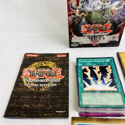 Yu Gi Oh Structure Deck Dinosaurs Rage 1st Ed Incomplete Foil Card + One Missing - Image 3