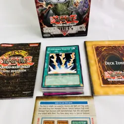 Yu Gi Oh Structure Deck Dinosaurs Rage 1st Ed Incomplete Foil Card + One Missing - Image 4