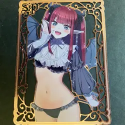 Goddess Story Gold METAL Card - Serial Number #/100! Anime Waifu Marin Dress Up - Image 1