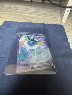 Pokemon TCG Vaporeon v 172/203 Full Art Evolving Skies 2021 Card NM Condition - Image 2