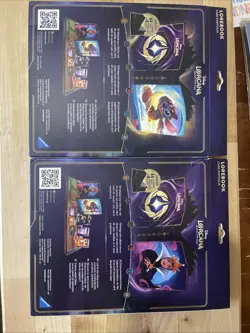 Disney Lorcana Lorebook Card Portfolio Malificent and Stitch - Image 2