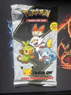 Pokemon TCG: First Partner Pack - Galar (3 Oversized Cards) 820650809613 - Image 1