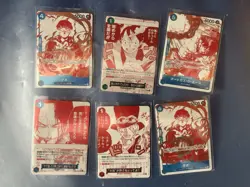 One Piece OP13 Promo 3rd Anniversary Cards Ace, Luffy & Sabo - Image 1