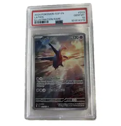 2024 Pokemon SSP en Latios Illustration Rare Card 203, PSA Gem MT 10 - Image 1