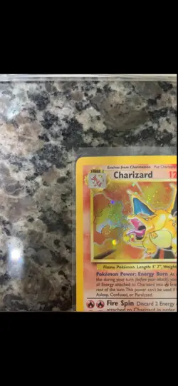 Pokemon TCG Charizard 2000 Base Set 2 Holo Unlimited Rare Card 4/130 - Image 2